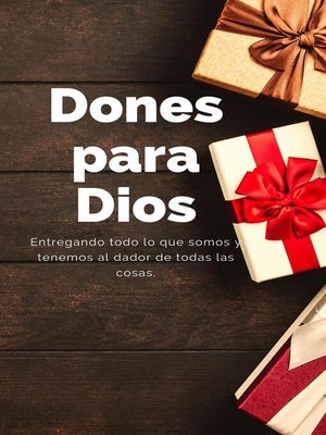 cover image of Dones para Dios
